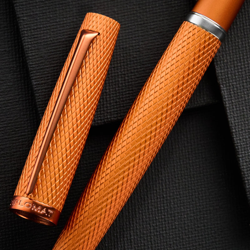 Diplomat Viper Rollerball Pen - Orange