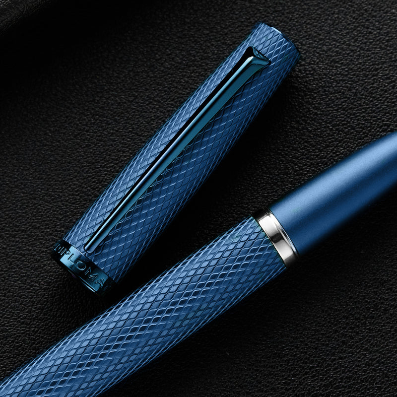 Diplomat Viper Rollerball Pen - Blue