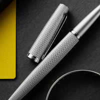 Diplomat Viper Fountain Pen - Silver