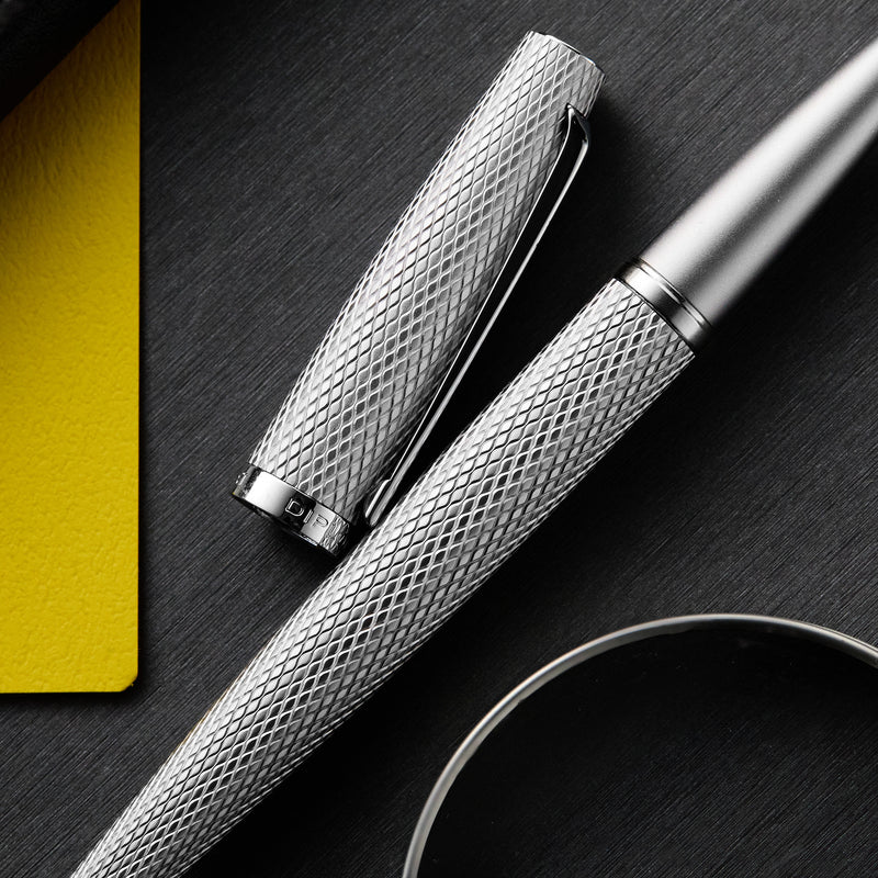 Diplomat Viper Fountain Pen - Silver
