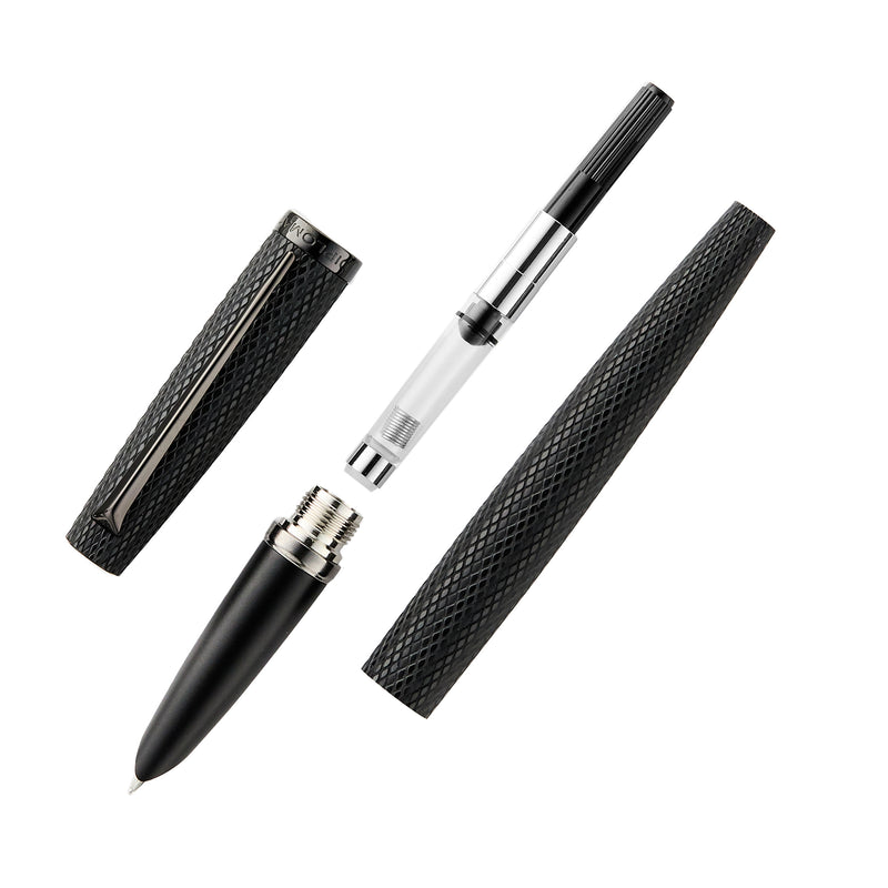 Diplomat Viper Fountain Pen - Black