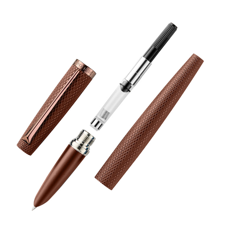 Diplomat Viper Fountain Pen - Brown