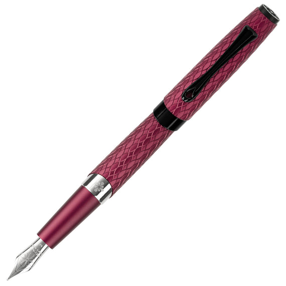 Diplomat Cobra Fountain Pen - Burgundy