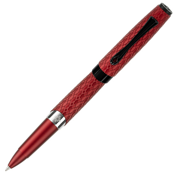 Diplomat Cobra Rollerball Pen - Burgundy Red