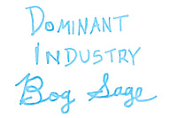 Dominant Industry Bog Sage (Scented) - Ink Sample