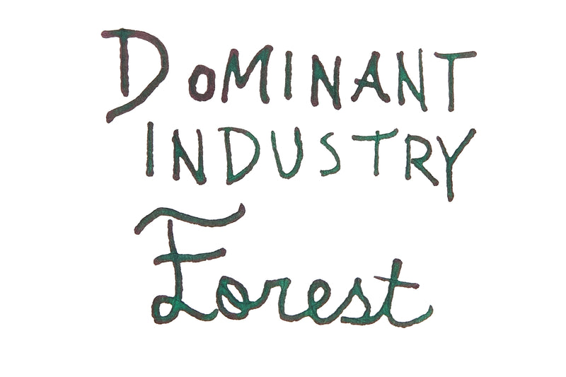 Dominant Industry Forest (Standard) - Ink Sample