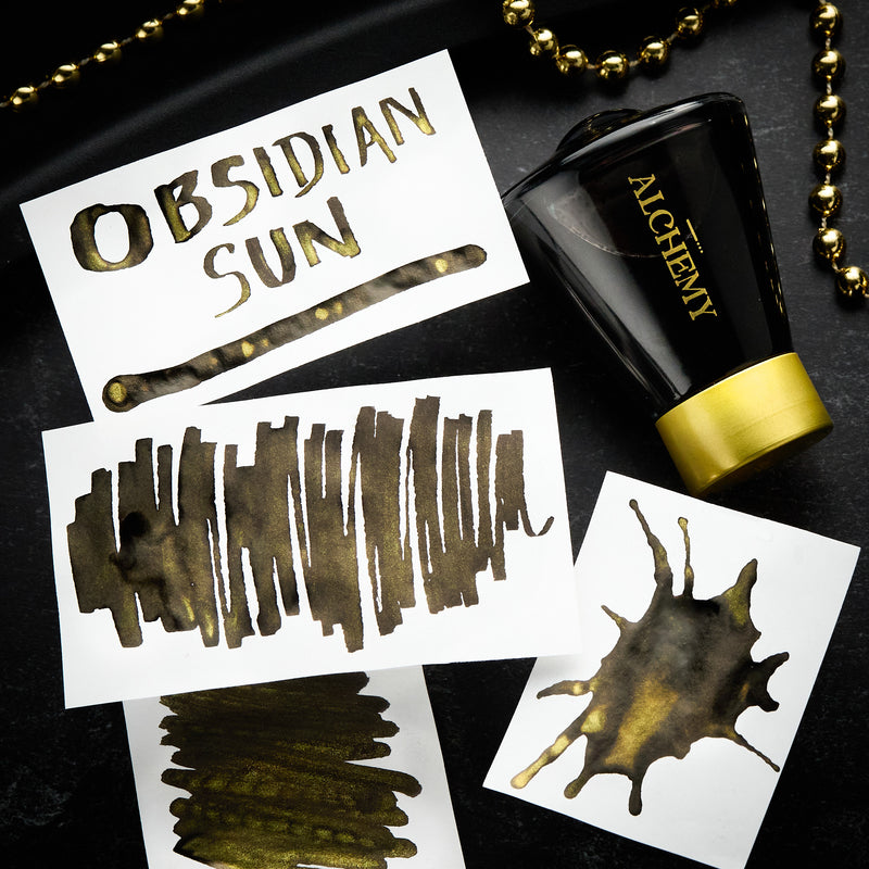 Endless Alchemy Obsidian Sun - 45ml Bottled Ink