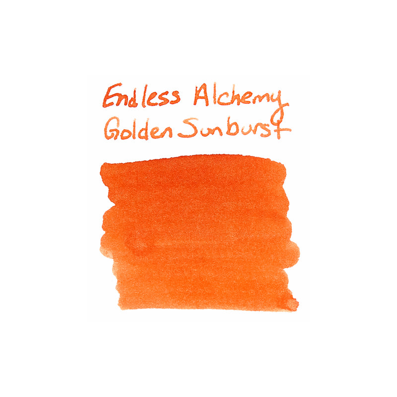 Endless Alchemy Golden Sunburst - Ink Sample