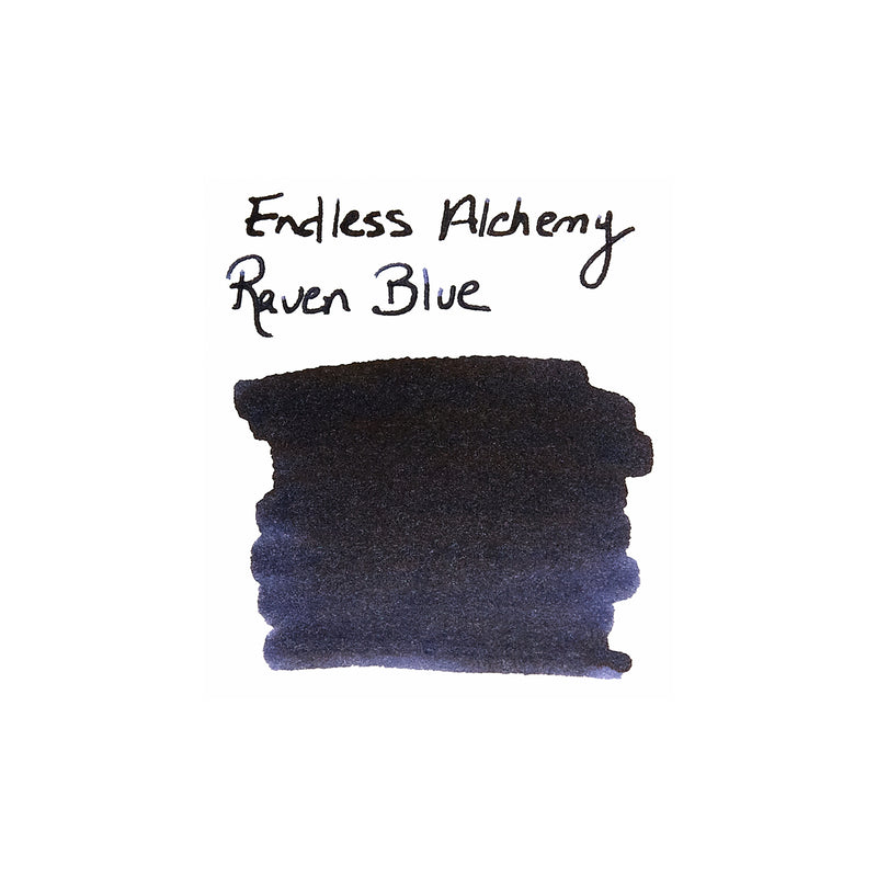 Endless Alchemy Raven Blue - Ink Sample