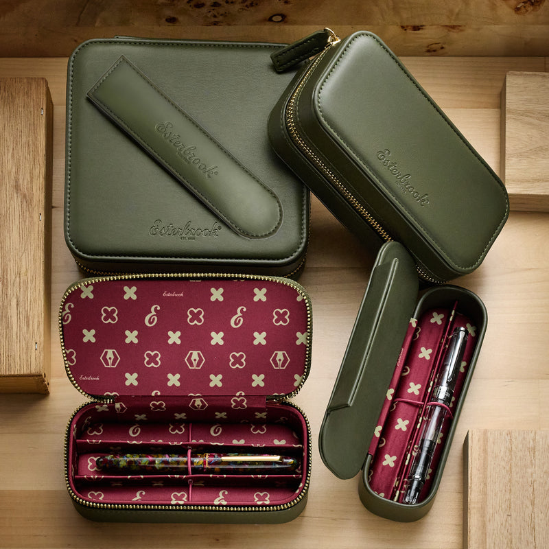 Esterbrook Single Pen Sleeve - Moss Green