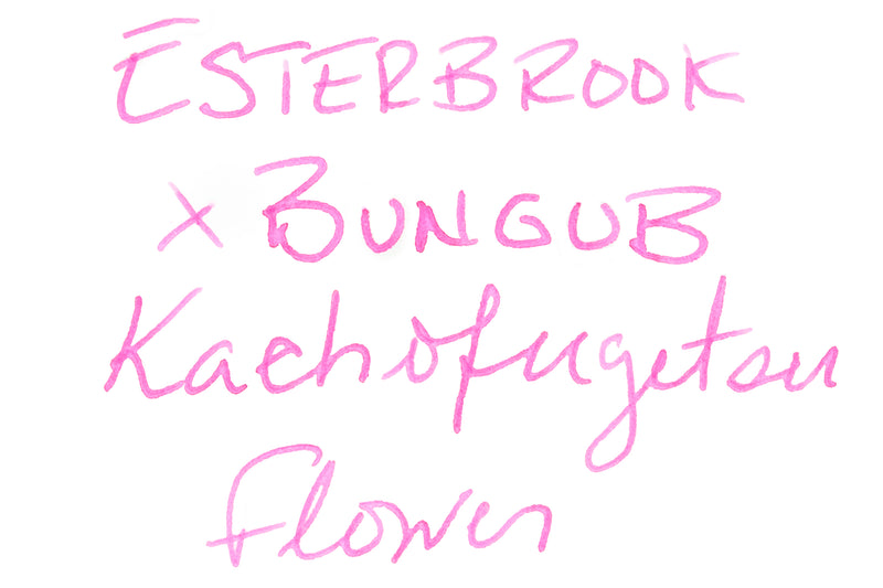 Esterbrook X BUNGUBOX Kachofugetsu Flower - 30ml Bottled Ink (Limited Edition)