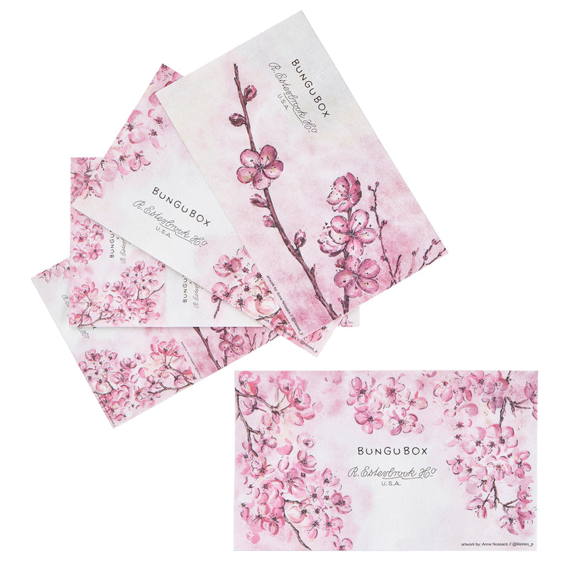 Esterbrook Blotter Paper - BUNGUBOX Cherry Blossom (Limited Edition)