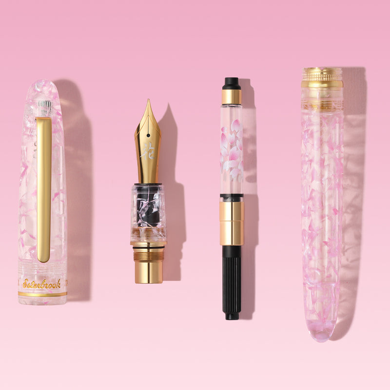 Esterbrook x BUNGUBOX Estie Fountain Pen - Kachofugetsu Flower (Limited Edition)