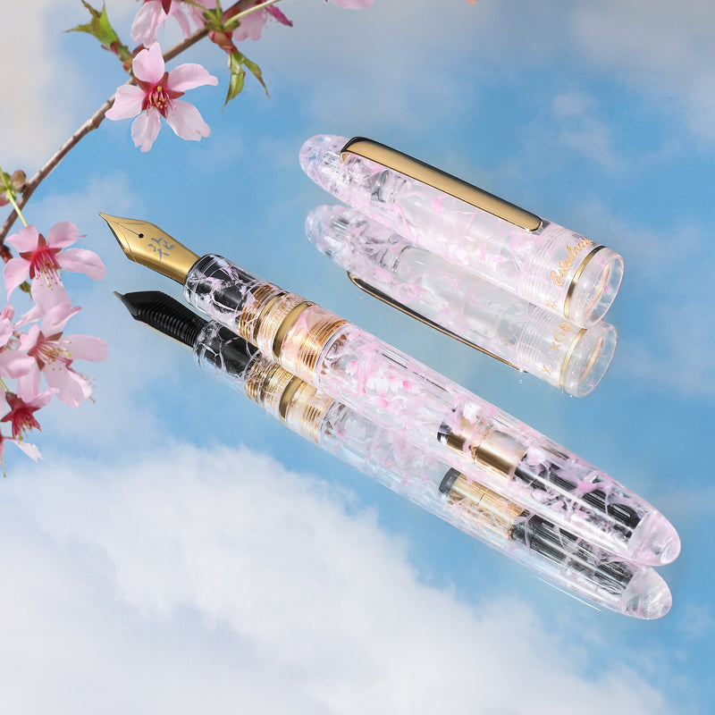 Esterbrook x BUNGUBOX Estie Fountain Pen - Kachofugetsu Flower (Limited Edition)