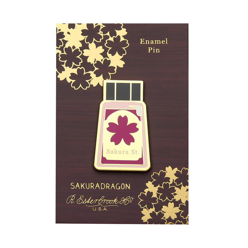 Esterbrook Lapel Pin - Sakura Street Ink (Limited Edition)
