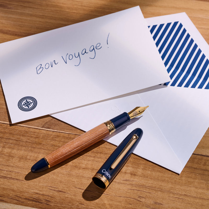 Esterbrook Estie Fountain Pen X Crane Stationery - Mariner (Special Edition)