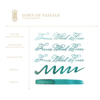 Ferris Wheel Press Dawn of Passage - Ink Sample