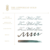 Ferris Wheel Press The Copperleaf Guild - Ink Sample