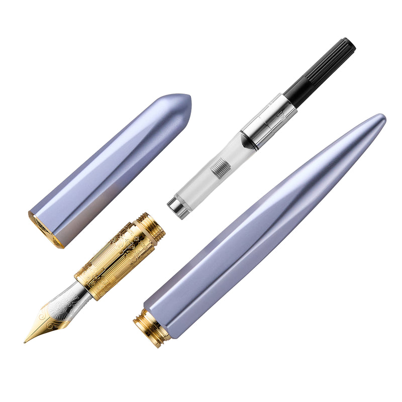 Ferris Wheel Press The Marquise Fountain Pen - Pearl Drop Blue