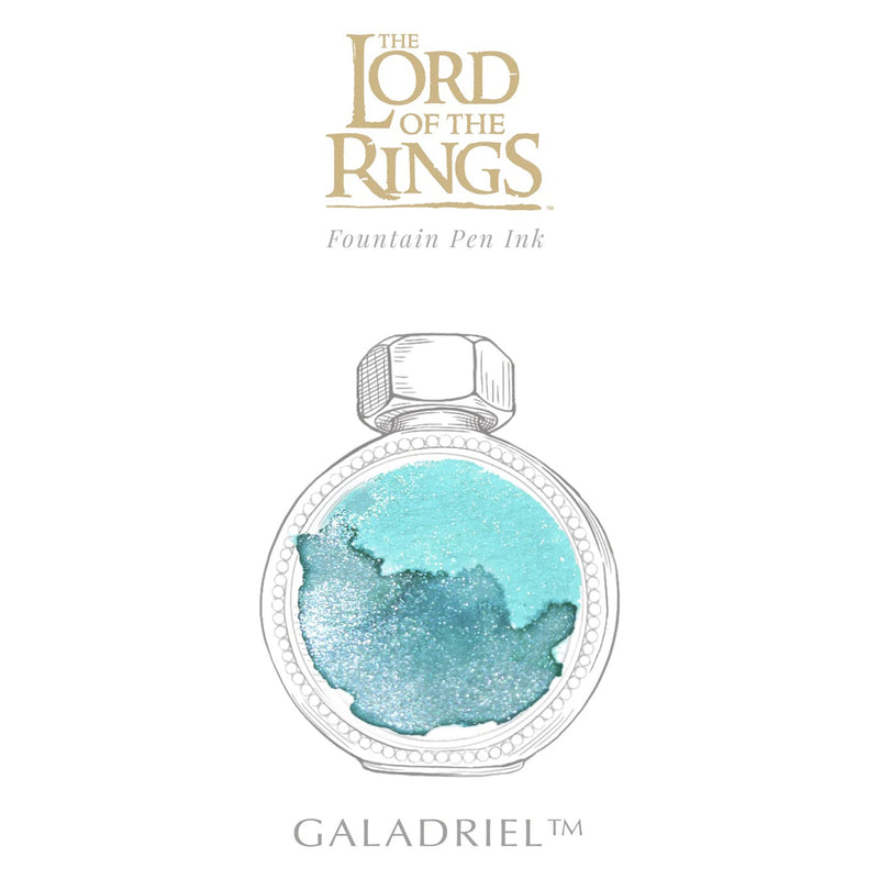 Ferris Wheel Press Lord of the Rings Bijou Fountain Pen & Ink Set - Galadriel (Special Edition)