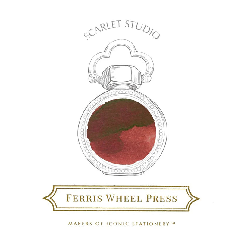 Ferris Wheel Press Scarlet Studio - Ink Sample