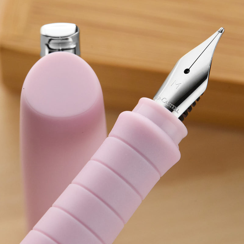 Faber-Castell Poly Ball Flow Fountain Pen - Blushing Sky