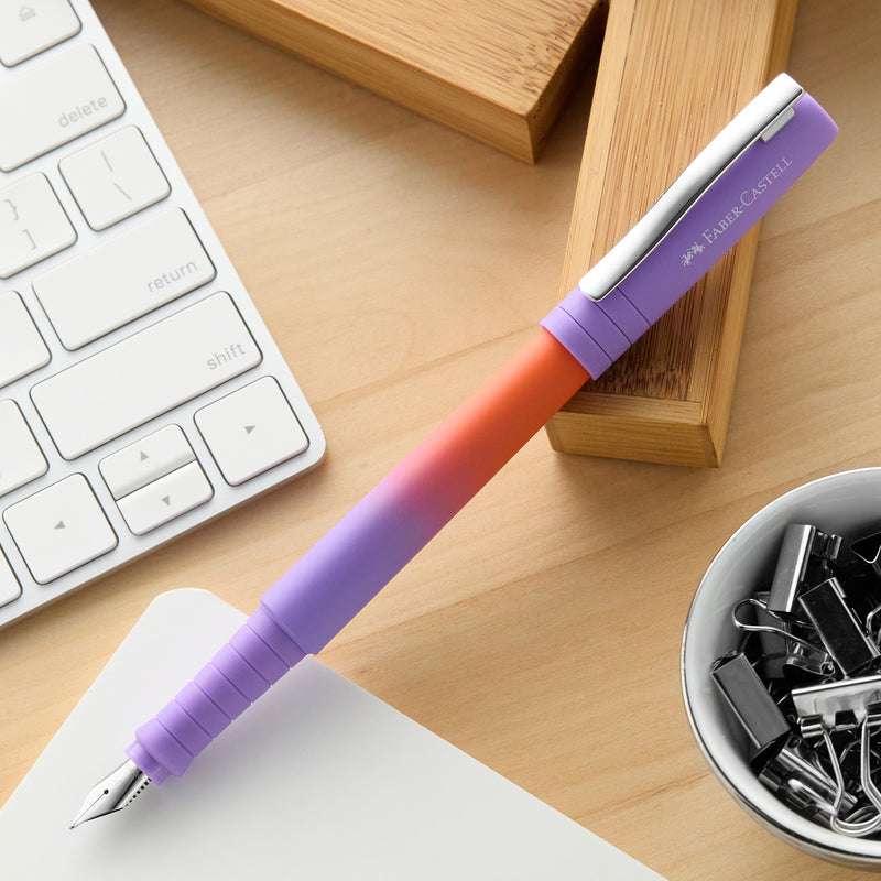 Faber-Castell Poly Ball Flow Fountain Pen - Punchy Melon