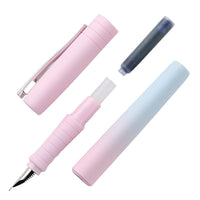 Faber-Castell Poly Ball Flow Fountain Pen - Blushing Sky