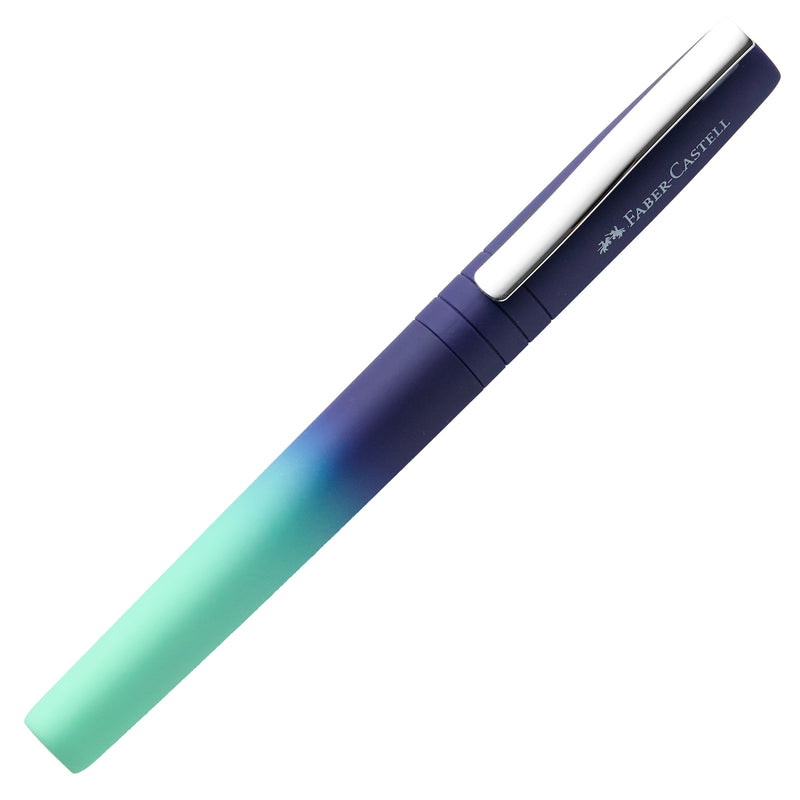 Faber-Castell Poly Ball Flow Fountain Pen - Buzzing Blue
