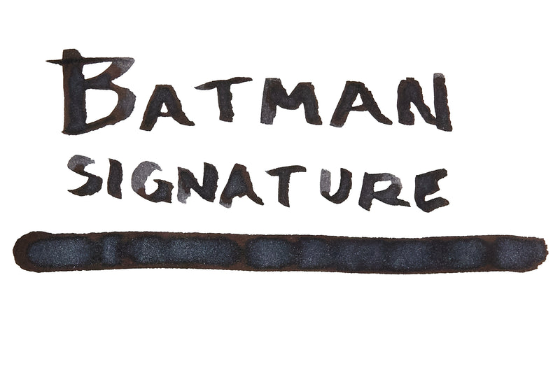 Ferris Wheel Press Batman Edition Marquise Fountain Pen & Ink Set - Batman (Special Edition)