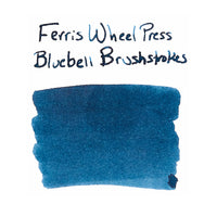 Ferris Wheel Press Bluebell Brushstrokes - Ink Sample
