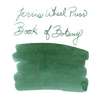 Ferris Wheel Press Book of Botany - Ink Sample