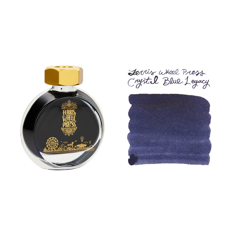 Ferris Wheel Press Crystal Blue Legacy - 38ml Bottled Ink