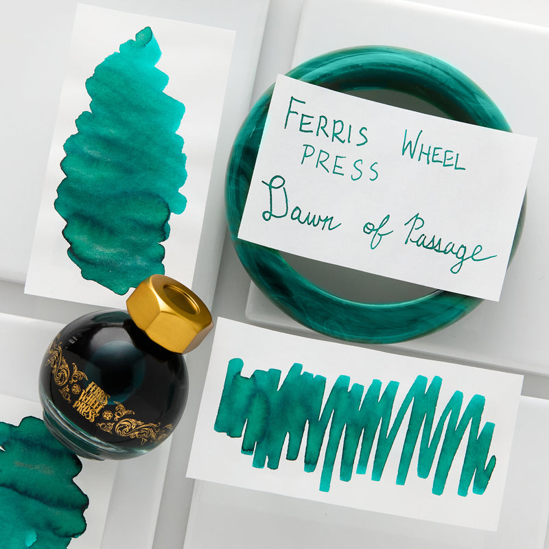 Ferris Wheel Press Dawn of Passage - Ink Sample