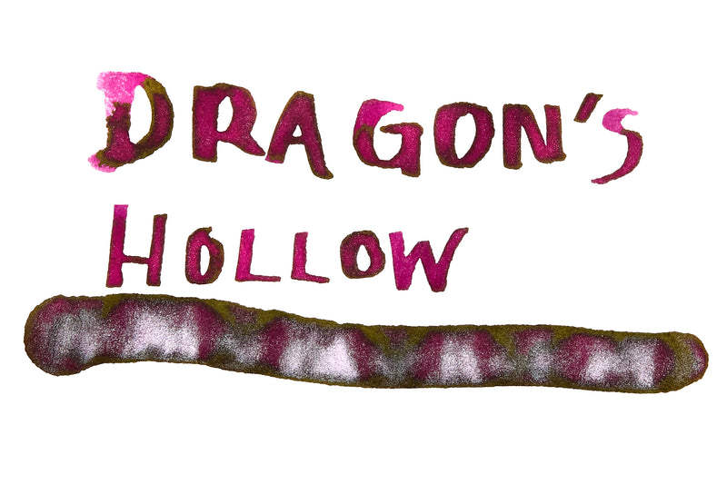 Ferris Wheel Press Dragon's Hollow - Ink Sample