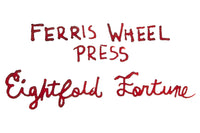 Ferris Wheel Press Eightfold Fortune  - Ink Sample (Lunar New Year Edition)