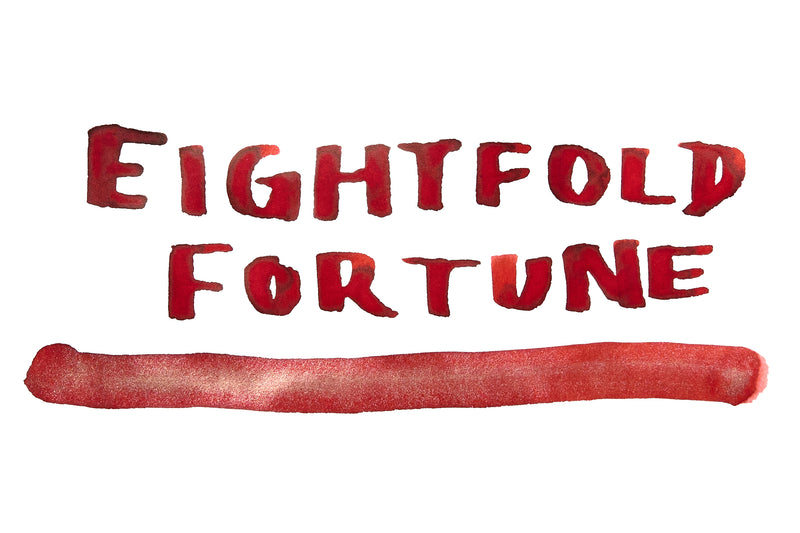 Ferris Wheel Press Eightfold Fortune  - Ink Sample (Lunar New Year Edition)