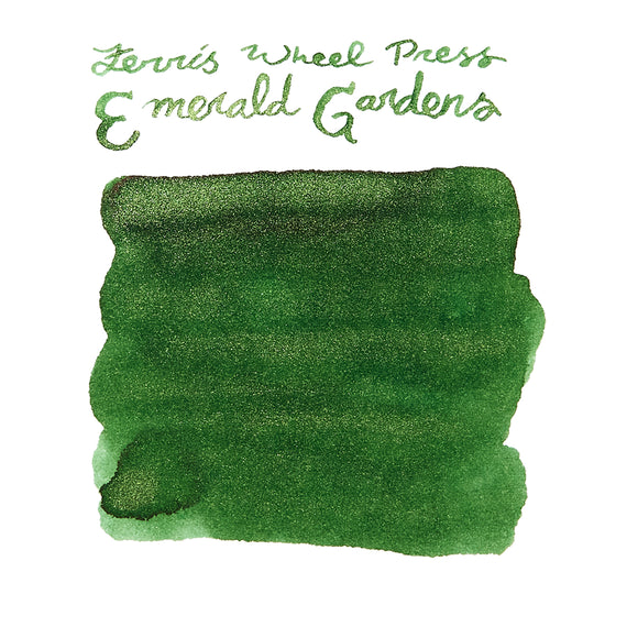 Ferris Wheel Press Emerald Gardens fountain pen ink