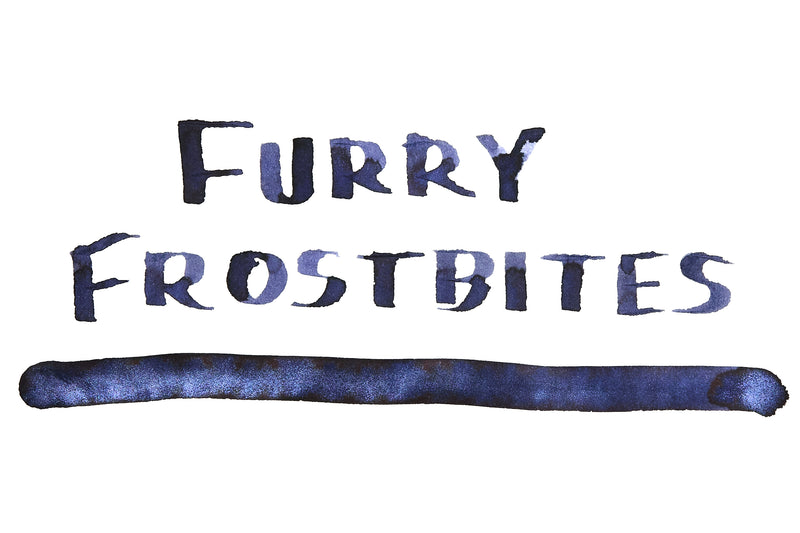Ferris Wheel Press Furry Frostbites - Ink Sample