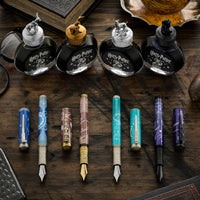 Ferris Wheel Press Harry Potter Masque Fountain Pen & 38ml Ink Set - Severus Snape (Limited Edition)