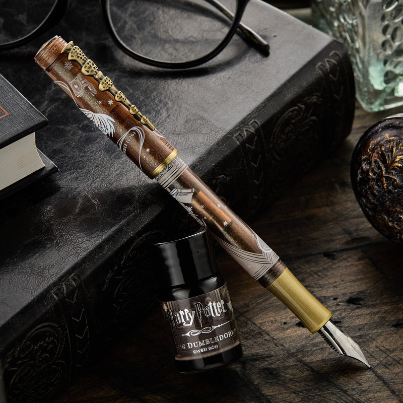 Ferris Wheel Press Harry Potter Masque Resin Fountain Pen & 10ml Ink Set - Albus Dumbledore