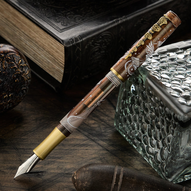Ferris Wheel Press Harry Potter Masque Resin Fountain Pen & 10ml Ink Set - Albus Dumbledore