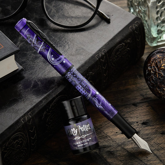 Ferris Wheel Press Harry Potter Masque Resin Fountain Pen & 10ml Ink Set - Dementor