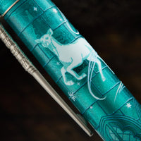 Ferris Wheel Press Harry Potter Masque Resin Fountain Pen & 10ml Ink Set - Severus Snape