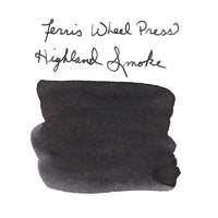 Ferris Wheel Press Highland Smoke - Ink Sample