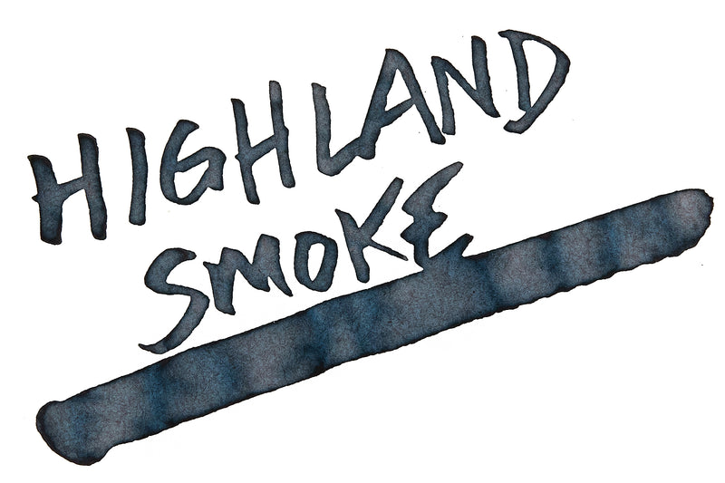 Ferris Wheel Press Highland Smoke - Ink Sample