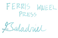 Ferris Wheel Press Lord of the Rings Bijou Fountain Pen & Ink Set - Galadriel (Special Edition)