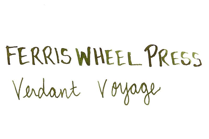 Ferris Wheel Press Lord of the Rings Verdant Voyage - 28ml Bottled Ink