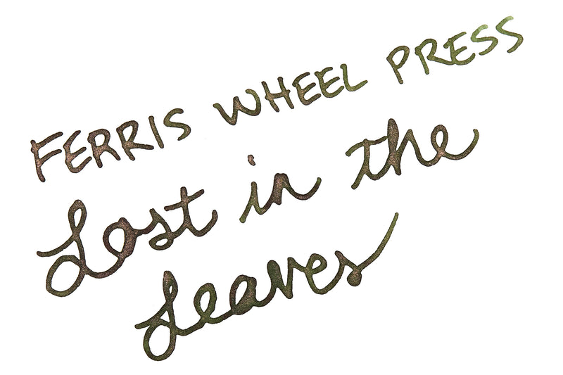 Ferris Wheel Press Lost in the Leaves - 20ml Bottled Ink