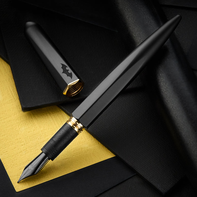 Ferris Wheel Press Batman Edition Marquise Fountain Pen & Ink Set - Batman (Special Edition)